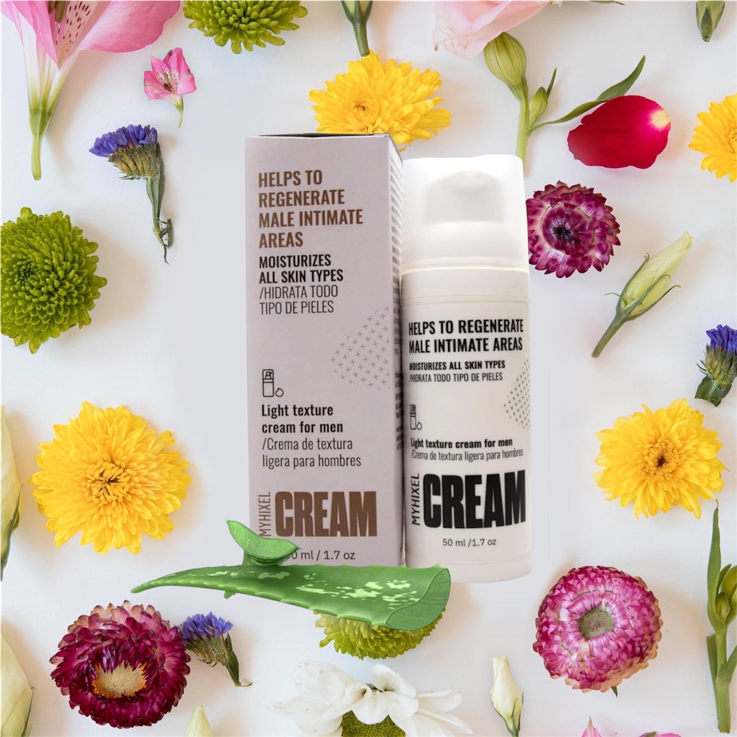 Myhixel cream-helps to regenerate delicate male skin