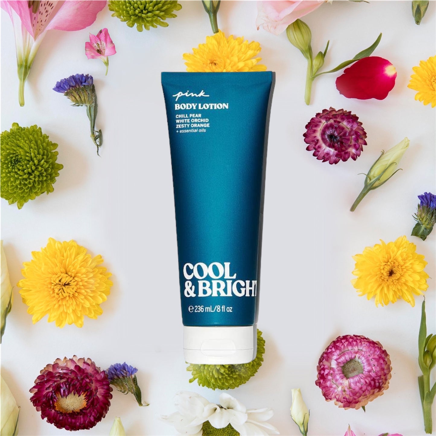 Pink body lotion-COOL & BRIGHT