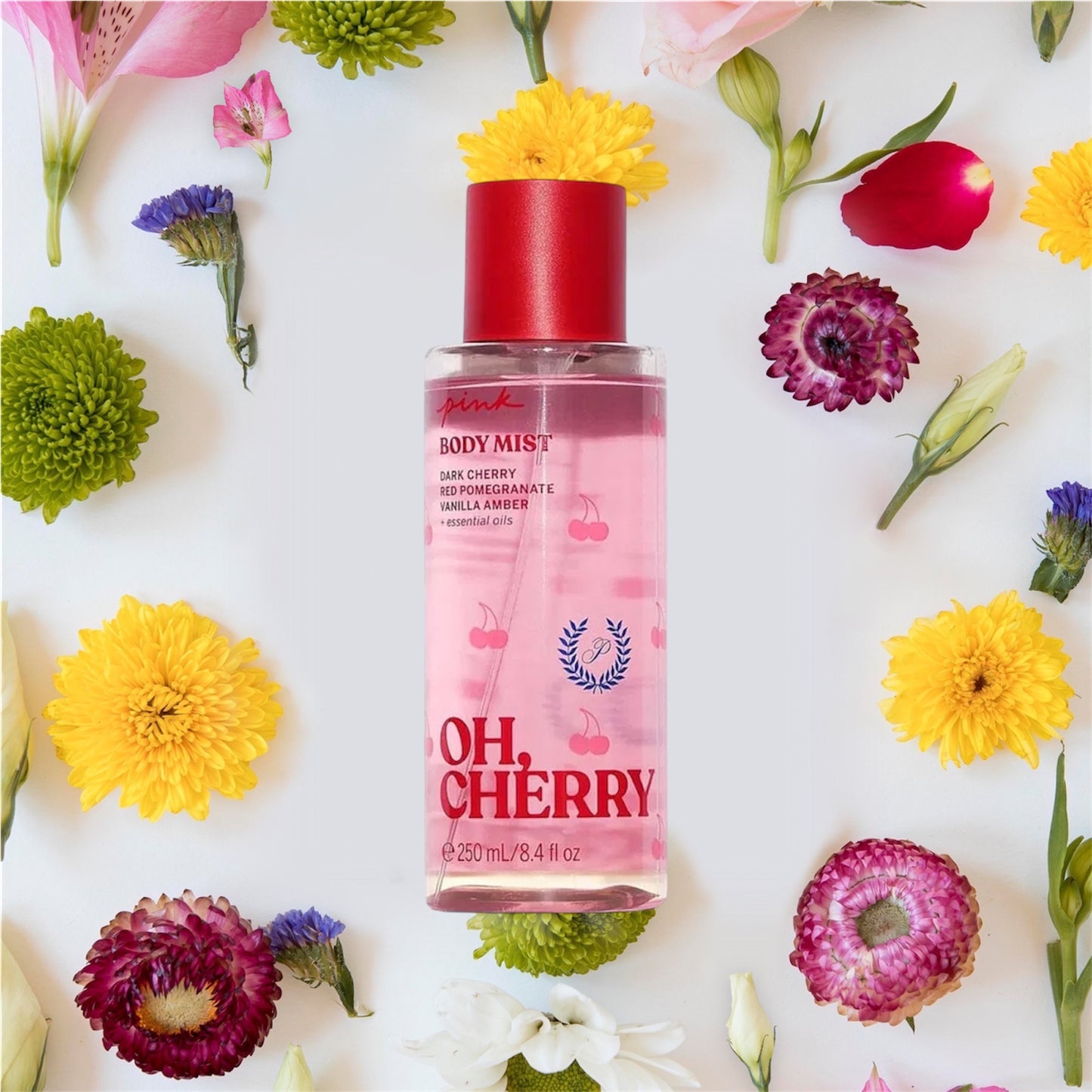 Pink body mist- OH CHERRY