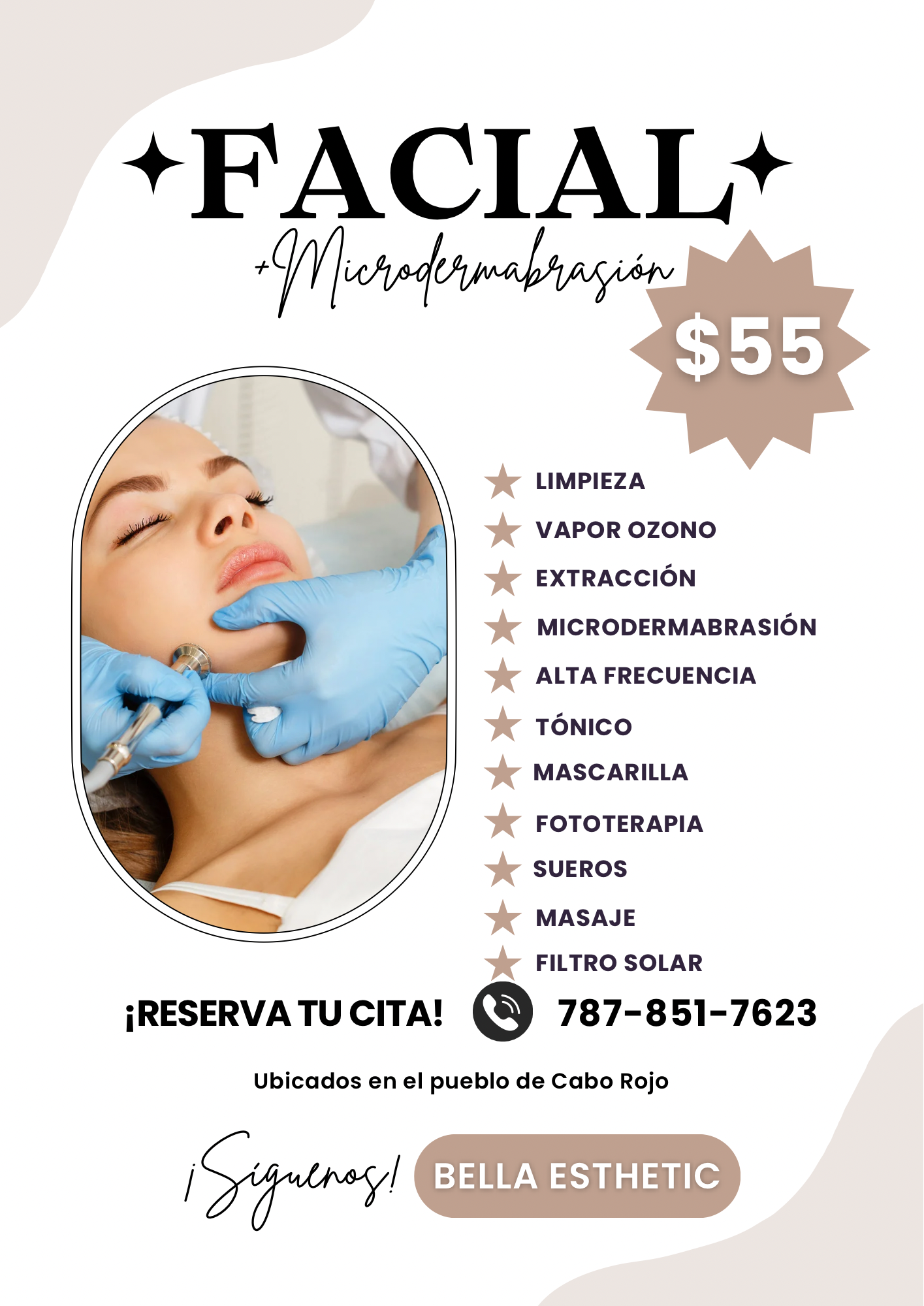 Facial + microdermabrasion