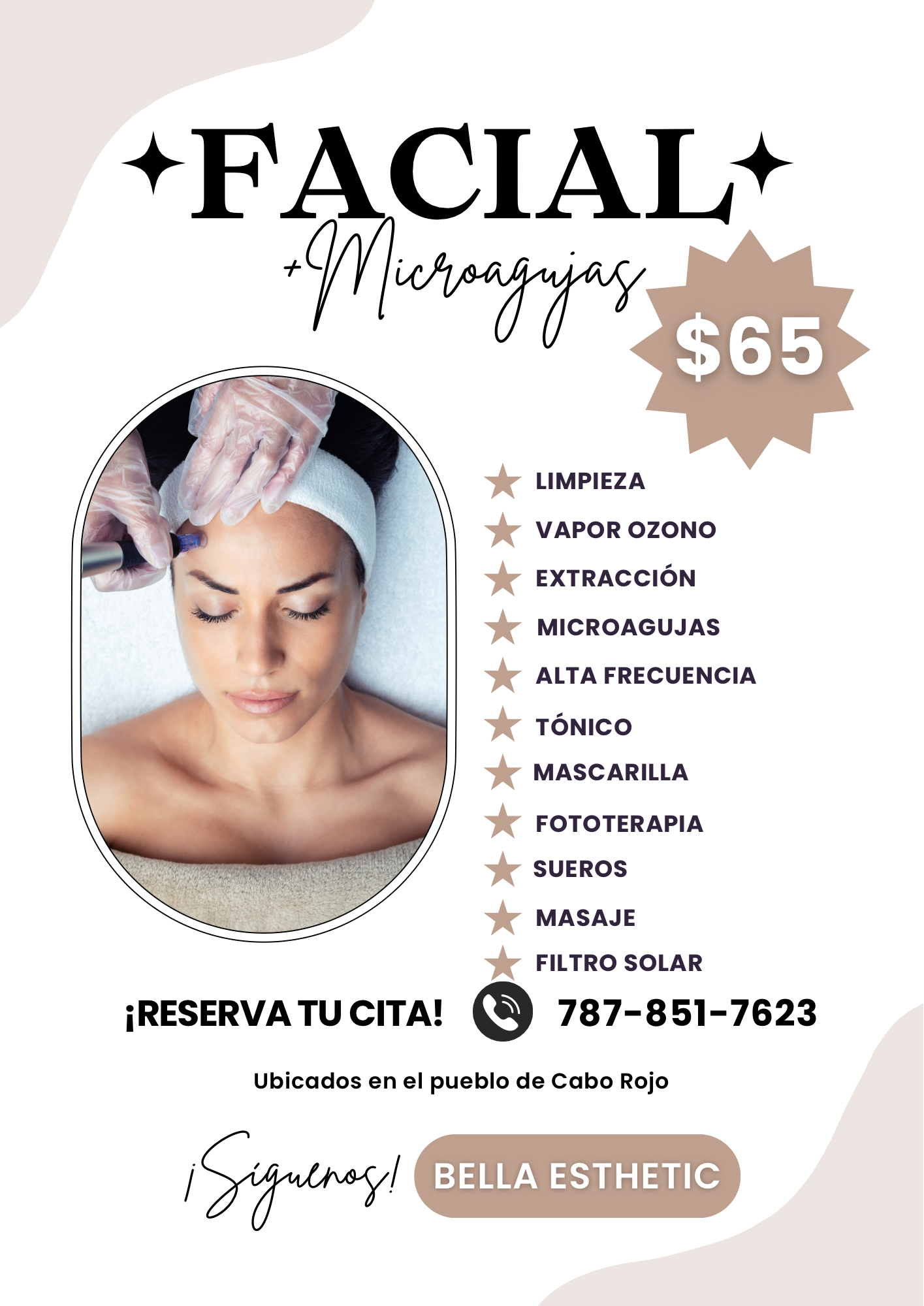 Facial + microagujas
