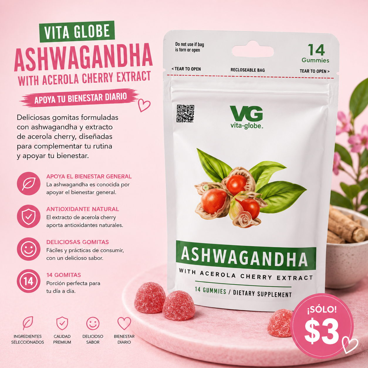 Vita-globe (ashwagandha)