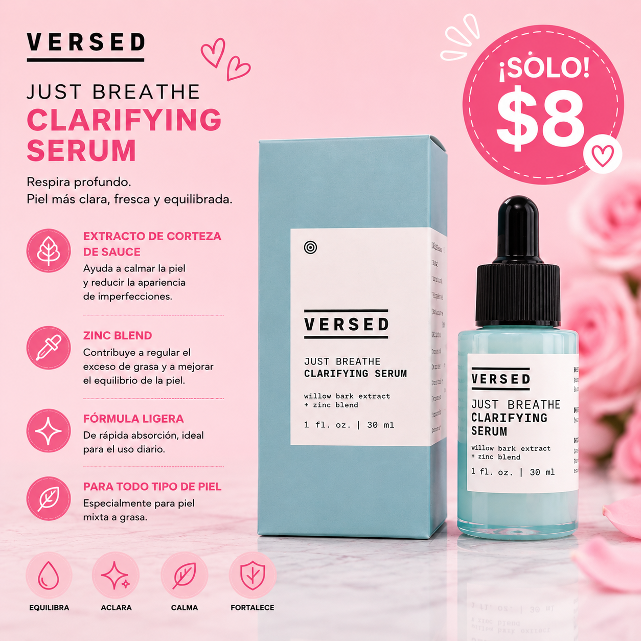 Versed- clarifying serum