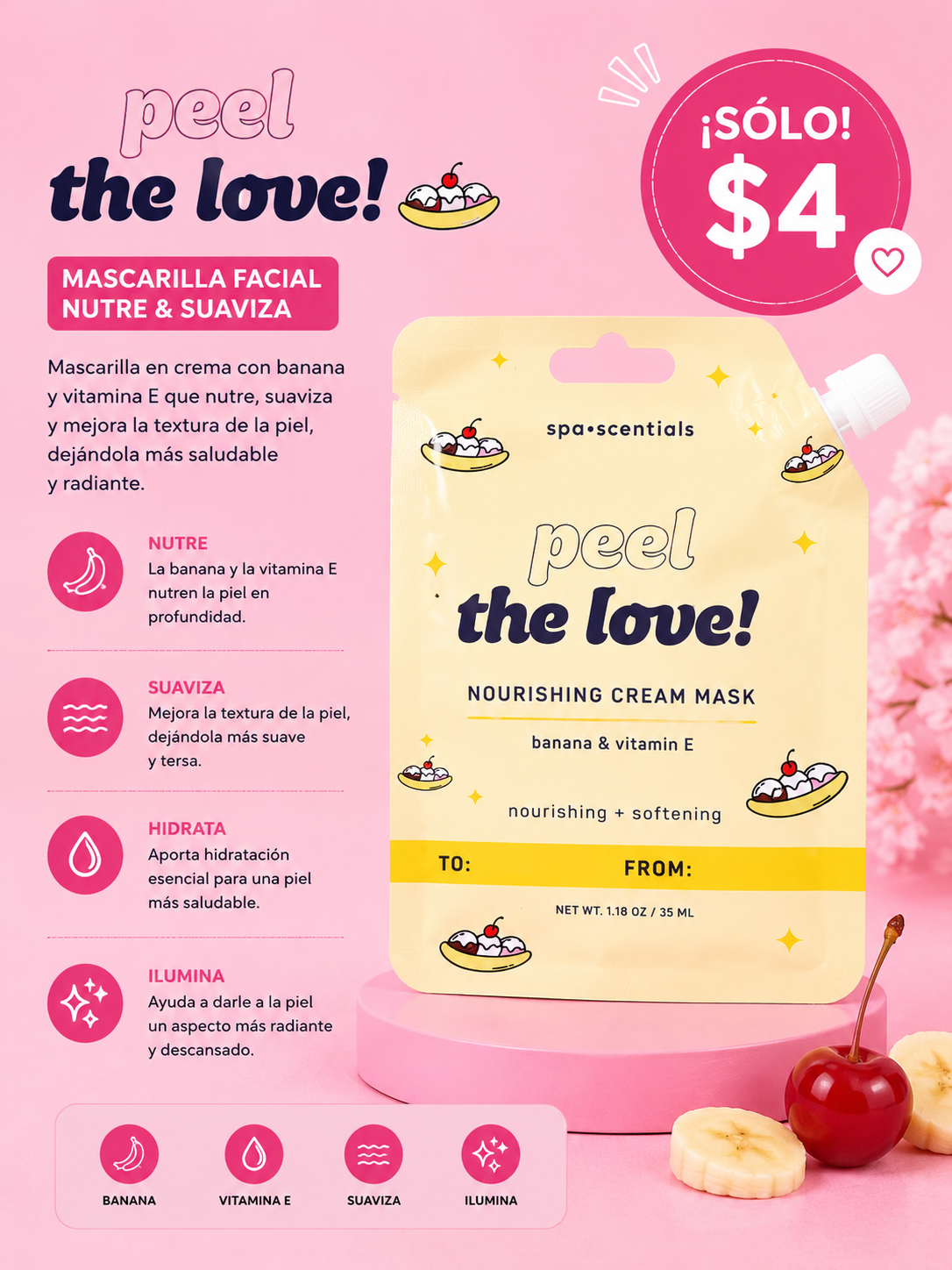 Nourshing Cream Mask -Spa scentials