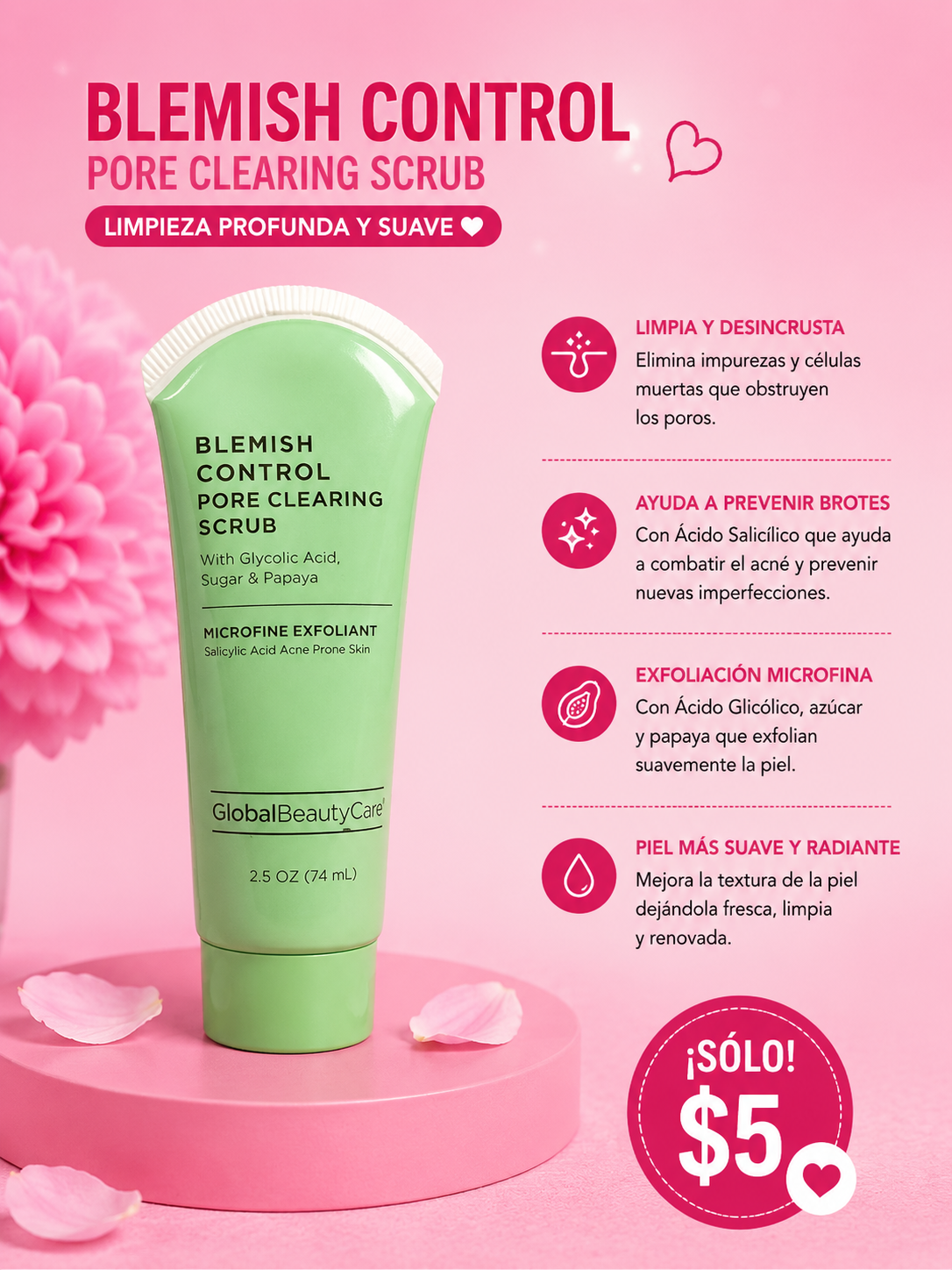 Blemish control Oil free clarifying cleanser