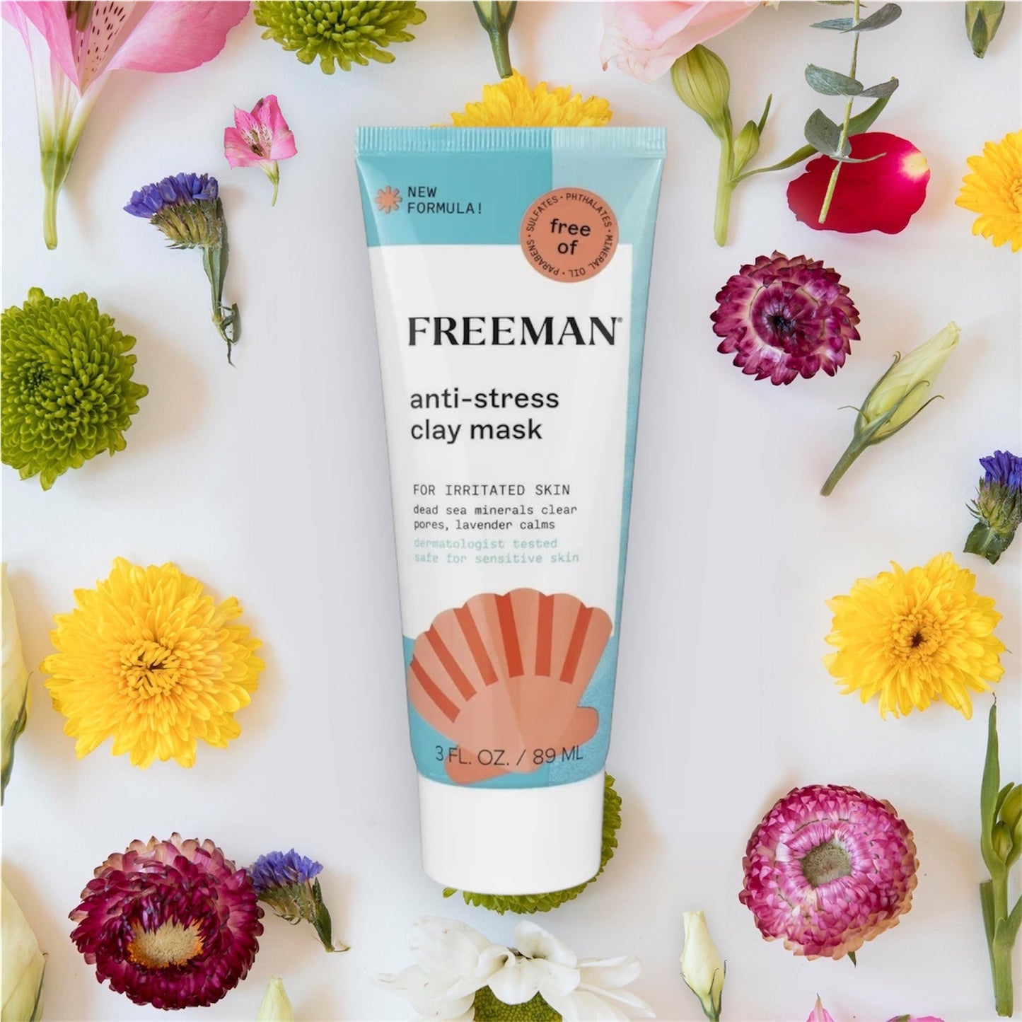 Freeman Anti-Stress Clay Mask For Irritated Skin