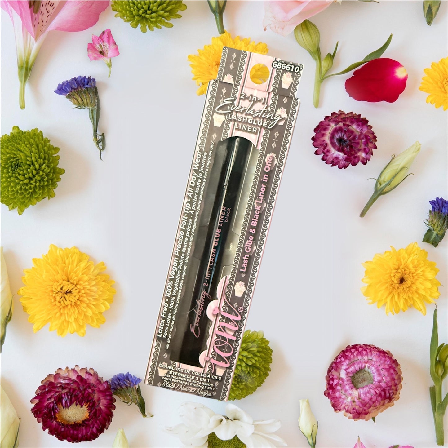 Ioni Lash Glue & Black Liner 2 in 1