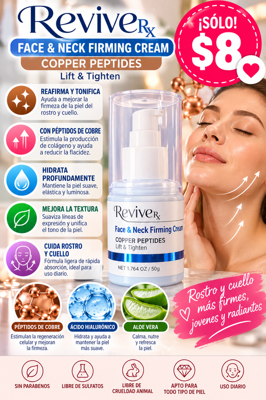 Face & Neck Firming Cream- Revive Rx