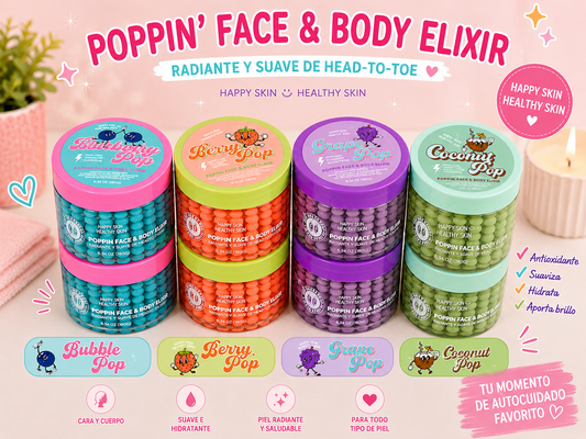 Poppin’ Face & Body Elixir