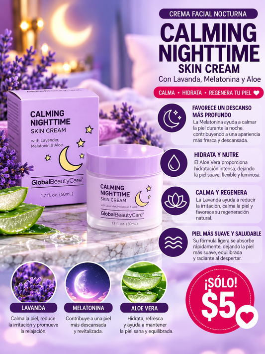 Calming nighttime skin Cream