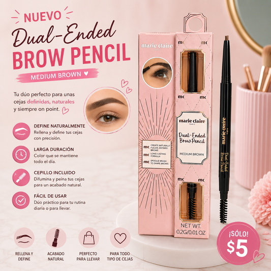 Dual-Ended Brow Pencil