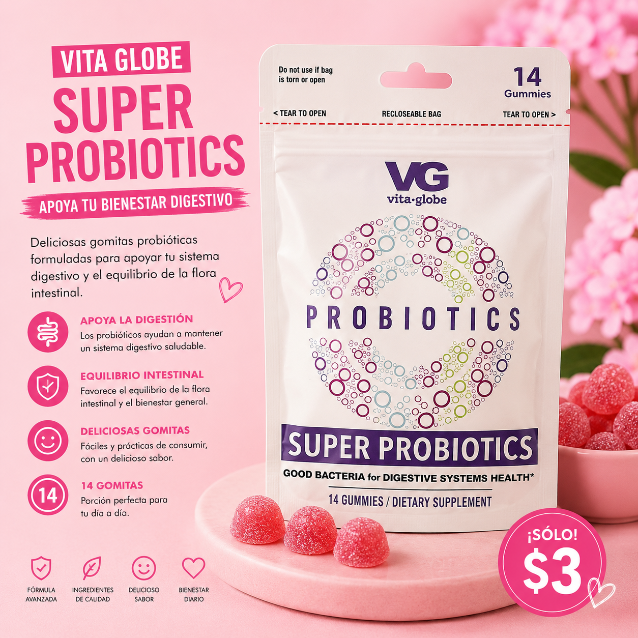 Vita-globe (probióticos)