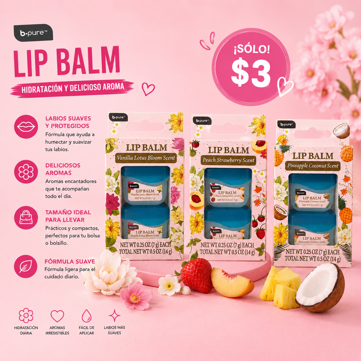 Lip Balm- B pure