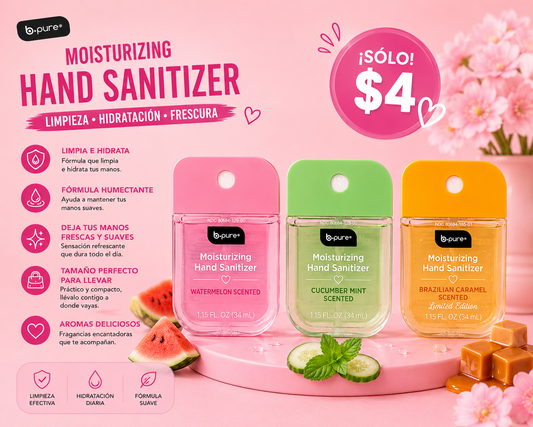 Moisturizing Hand Sanitizer- B pure