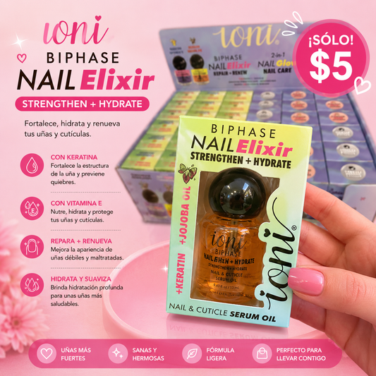 Nail Elixir- keratin & jojoba oil