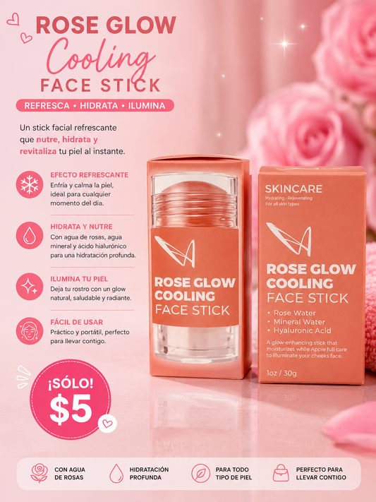Rose Glow cooling- face stick