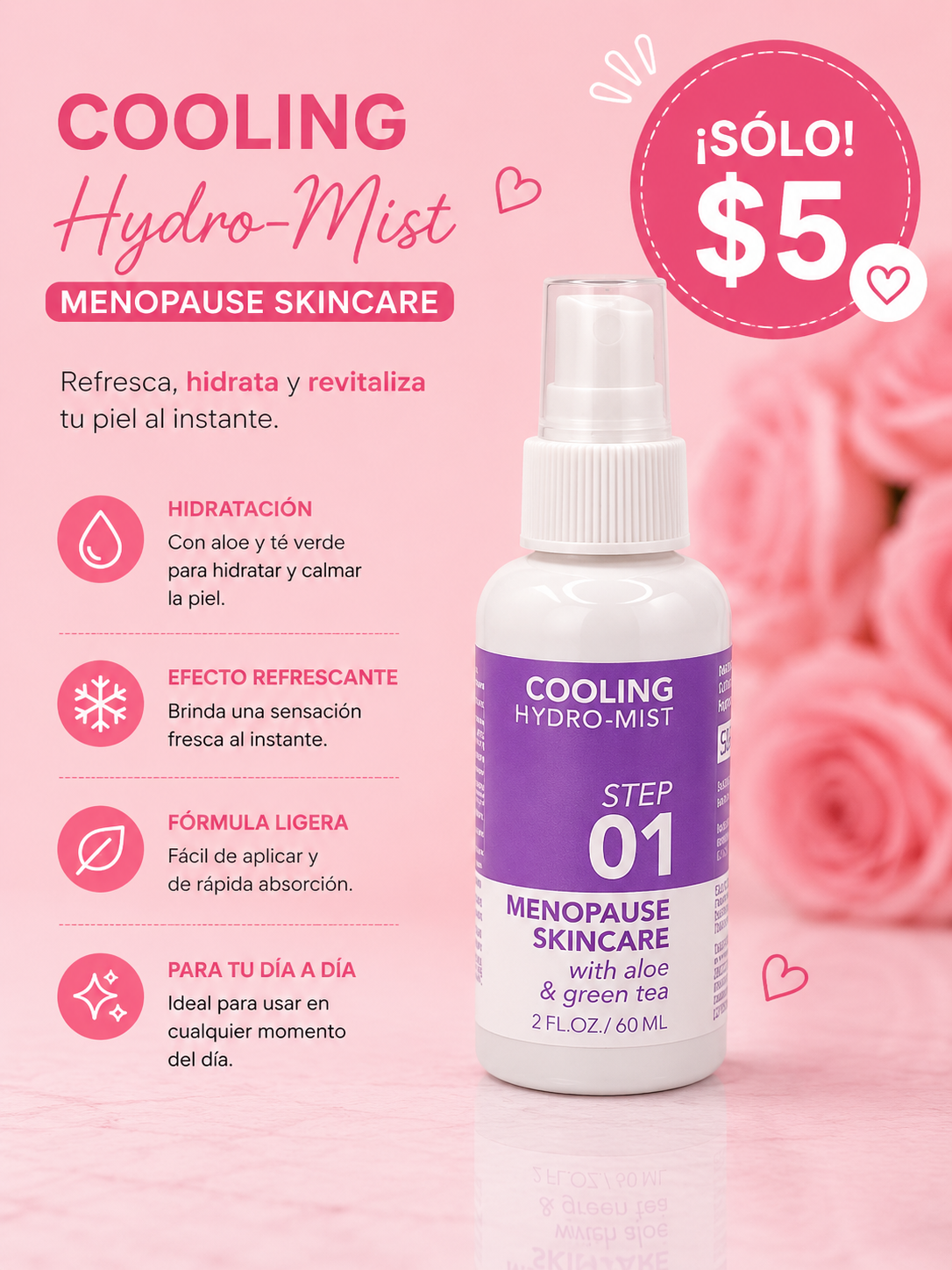 Skin imalism 01 cooling hydro-mist
