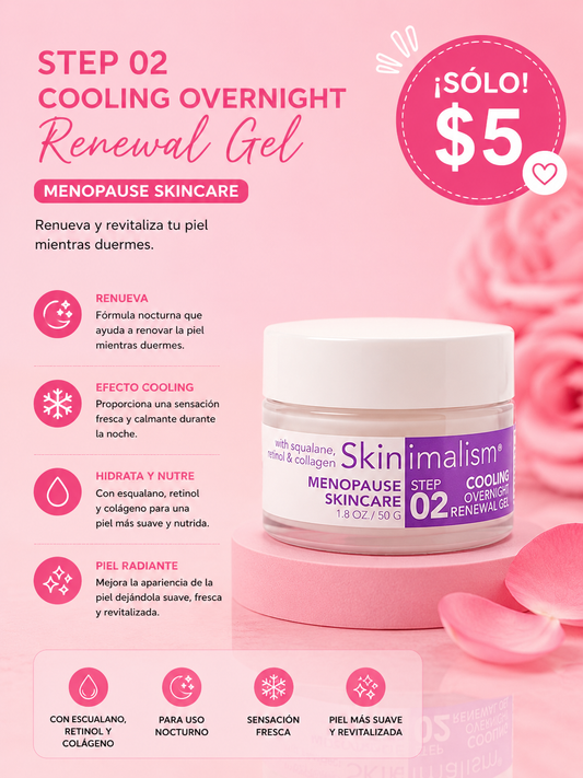 Skin imalism 02 cooling overnight renewal gel
