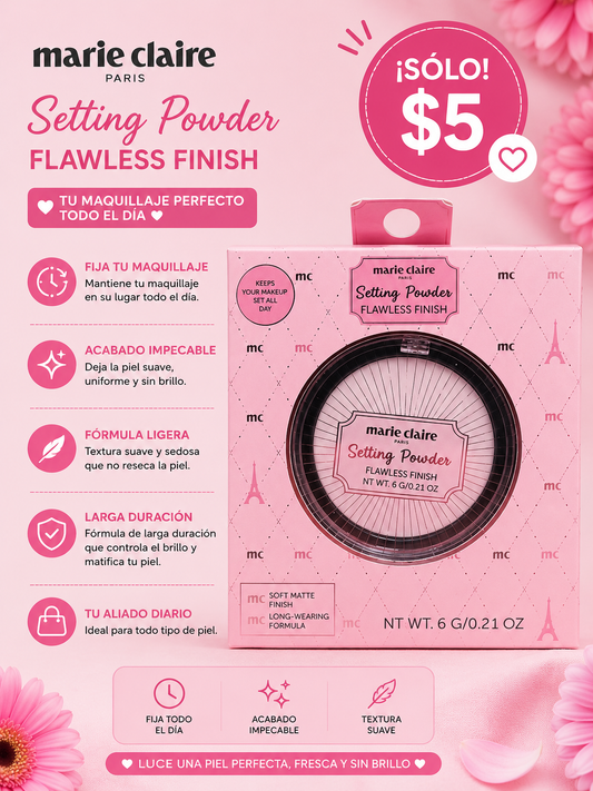 Setting powder flawless finish- Marie Claire Paris