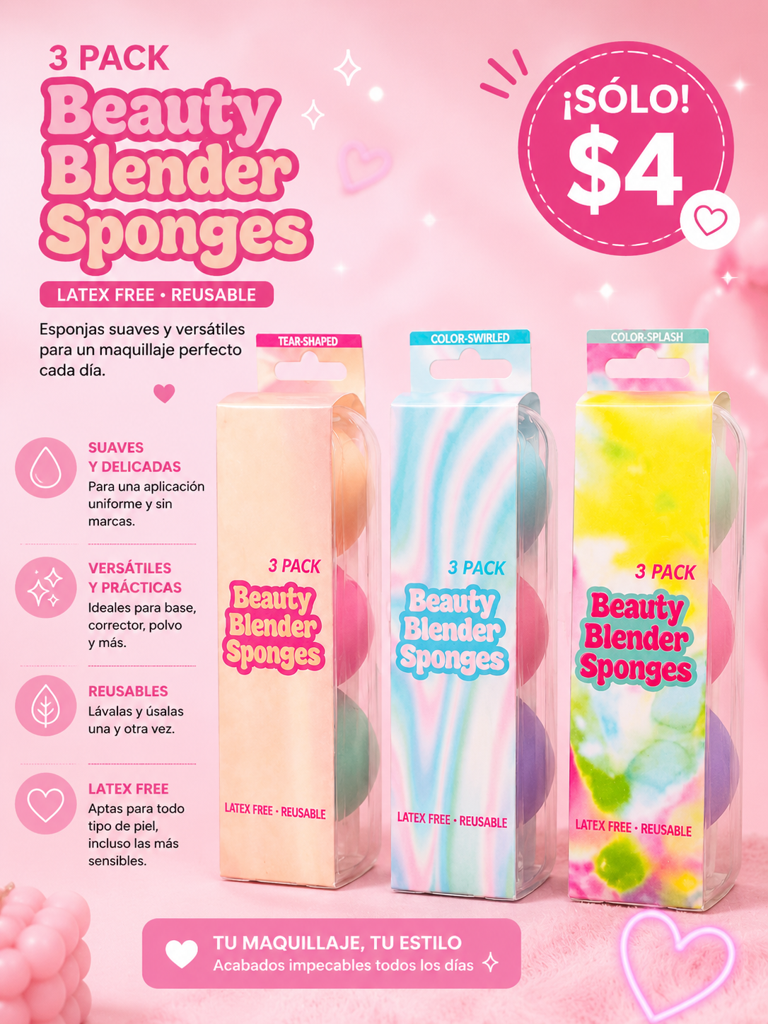 Beauty Blender Sponges