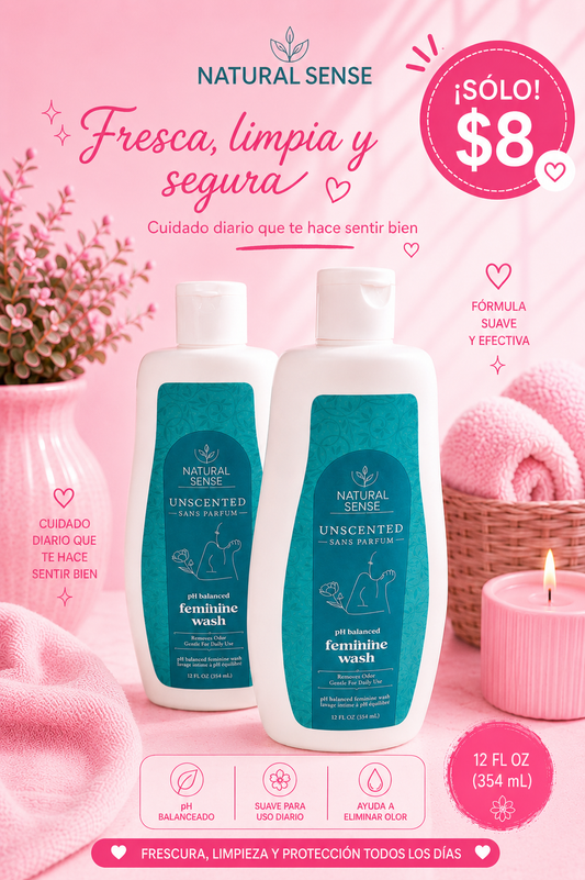 Femine wash ph balanced- Natural sense