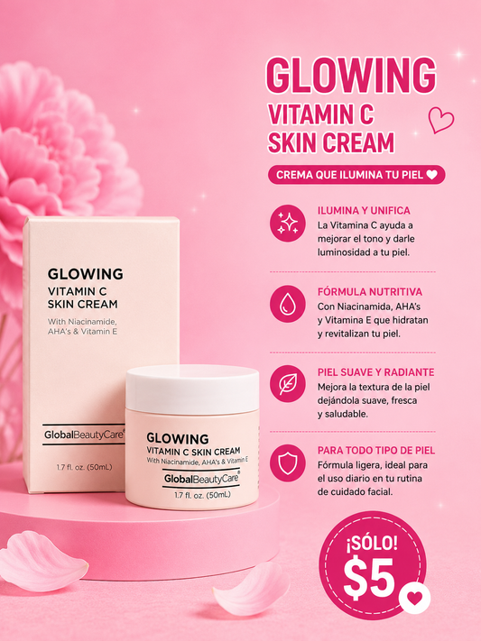 Glowing Vitamin C skin cream