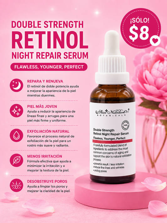 Skin nutrition Double strength Retinol Night Repair Serum