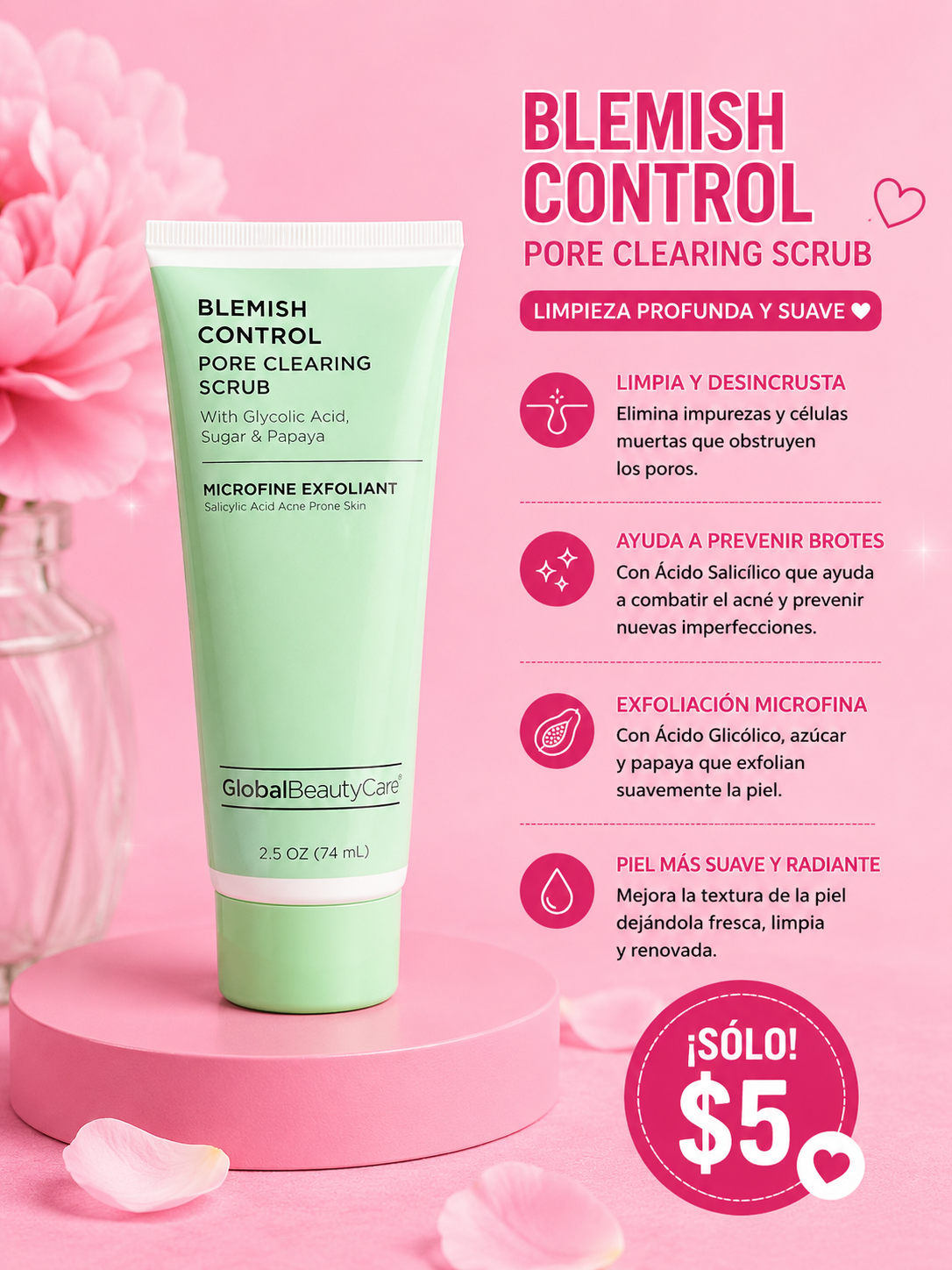 Blemish control Pore Clearing Scrub