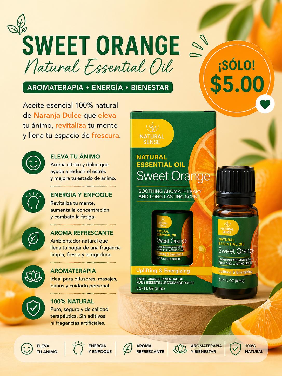 Natural sense- essential oil