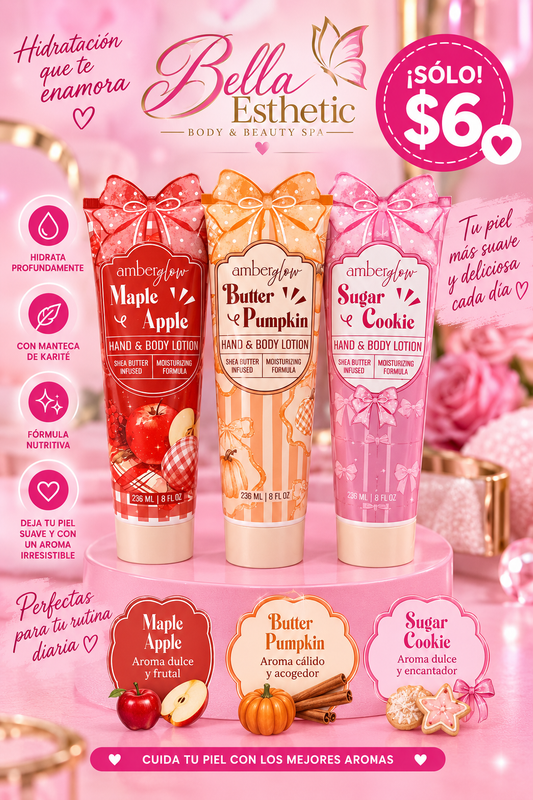 Hand & Body Lotion- Amber Glow