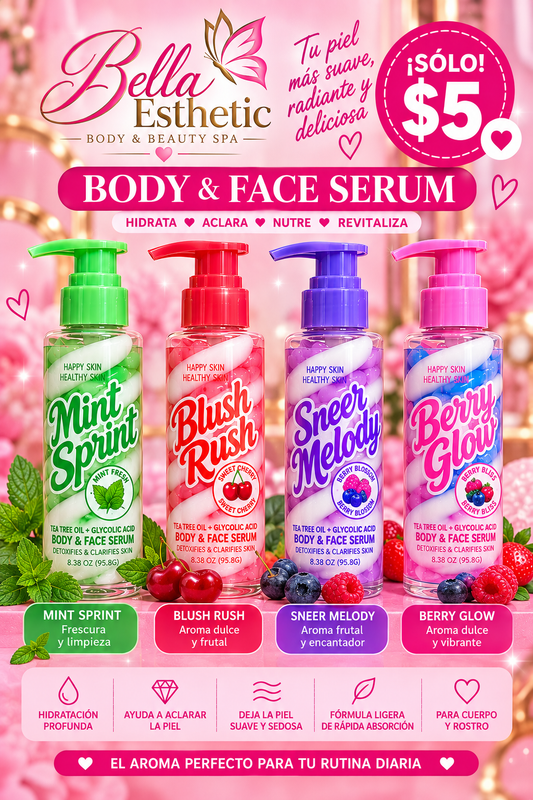 Body & Face Serum- Happy skin healthy skin