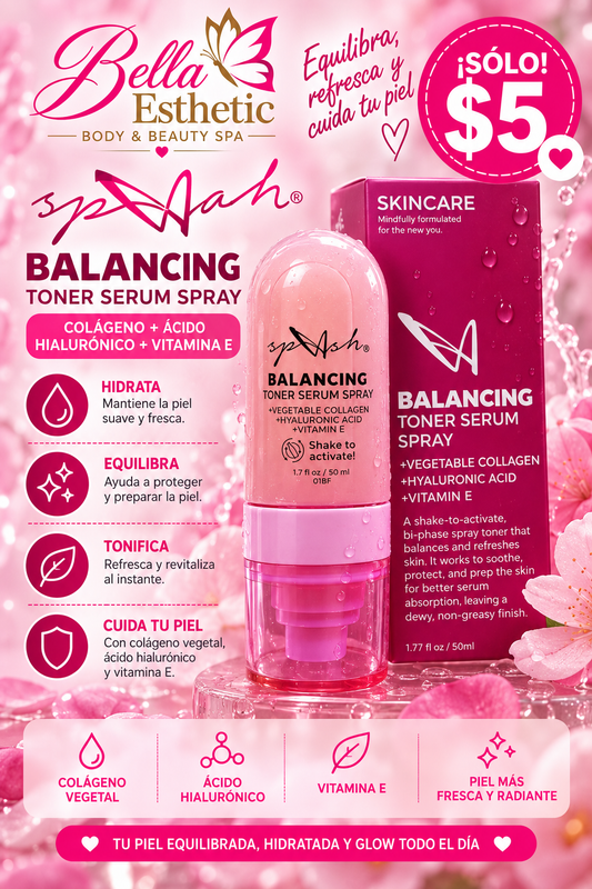 Balancing toner serum