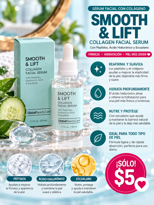 Smooth & Lift Collagen facial serum