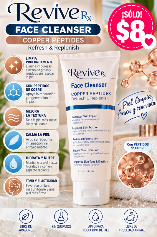 Face cleanser copper peptides- Revive Rx